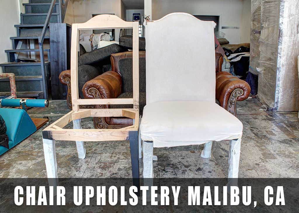Custom new chair made in Malibu California
