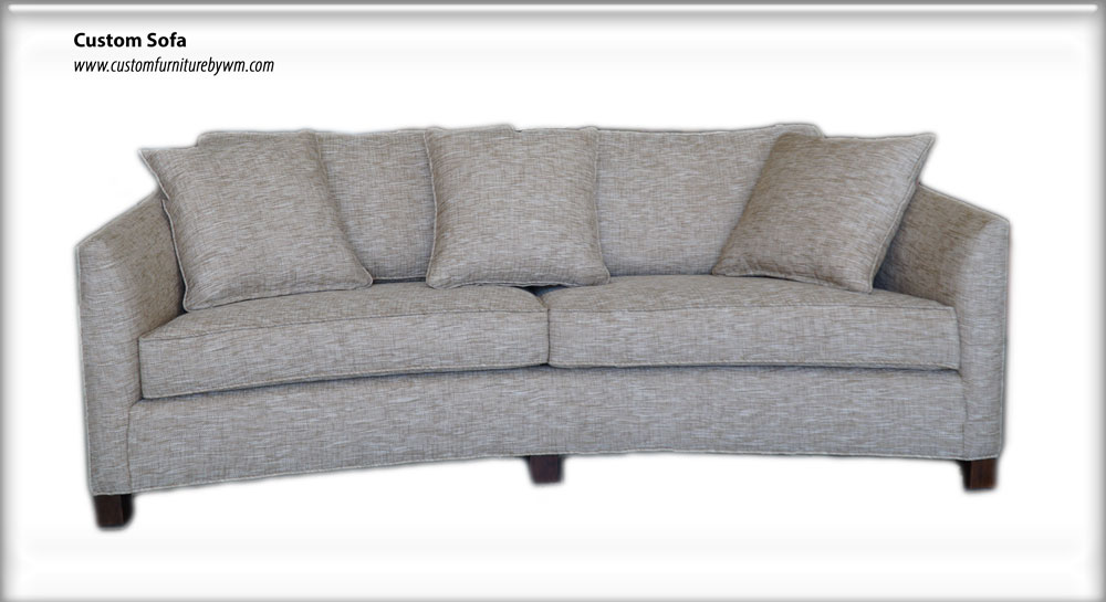 curve sofa custom design north hollywood
