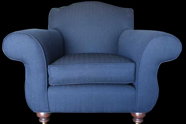 Custom made sofa for a customer in Beverly Glen California
