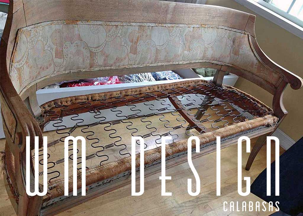 Custom sofa upholstery Calabasas California