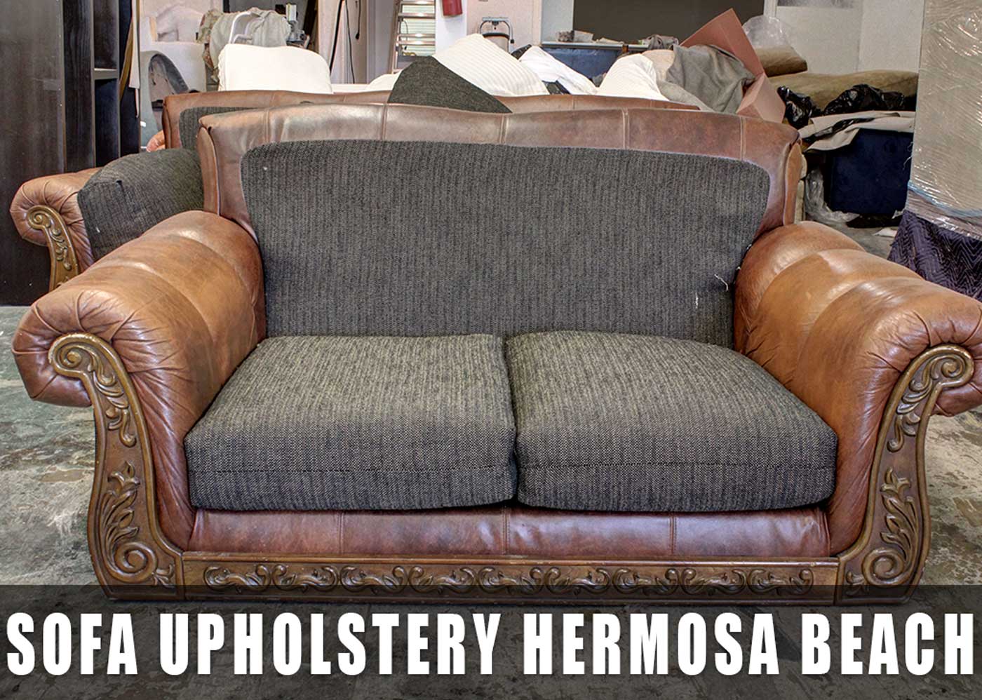 Sectional sofa upholstery Hermosa Beach California